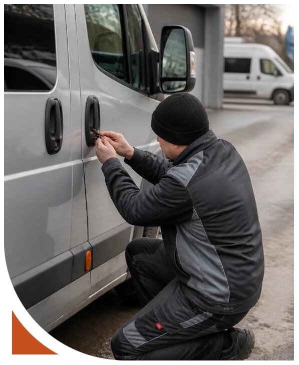 Аварийное вскрытие микроавтобуса в Красноярске от 3048 р. | Разлок-Крс