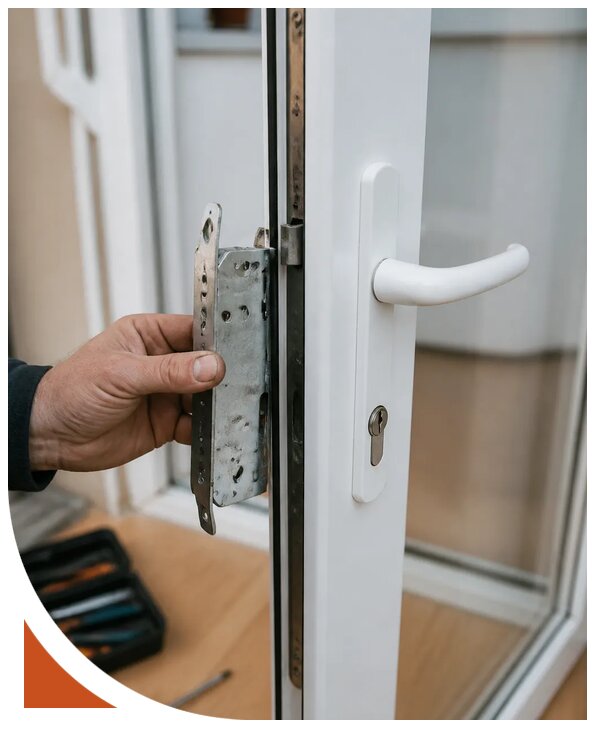 Ремонт замка пластиковой двери в Красноярске от 2540 р. | Разлок-Крс